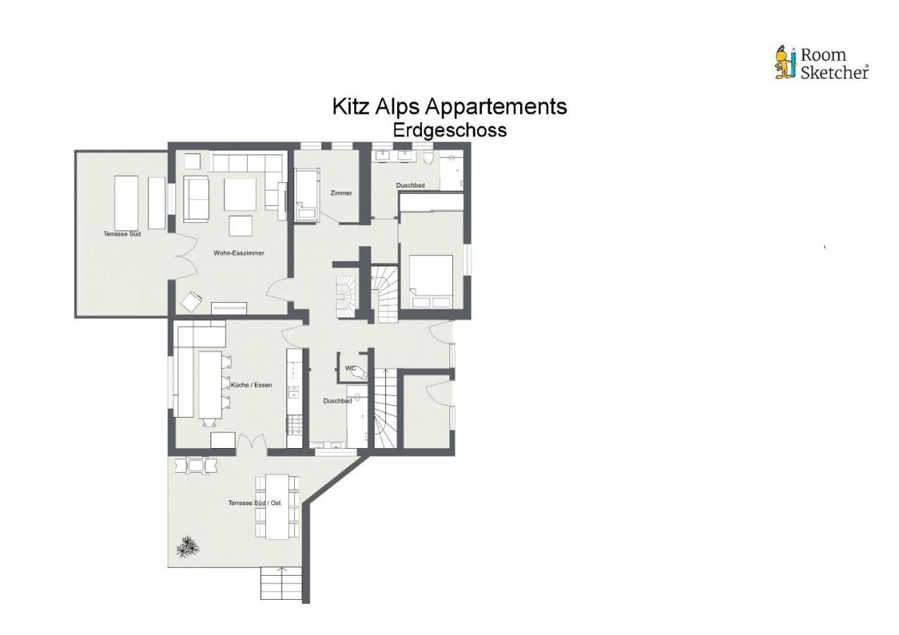 Kitzalps Apartments By Alpine Host Helpers Kirchberg in Tirol Zewnętrze zdjęcie